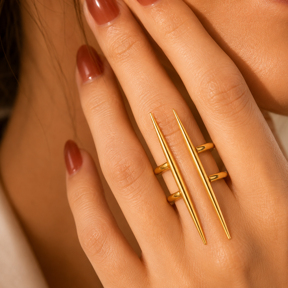 Imperial Twin Blade Ring