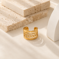 Golden Link Ring