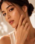 Golden Link Ring