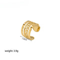 Golden Link Ring