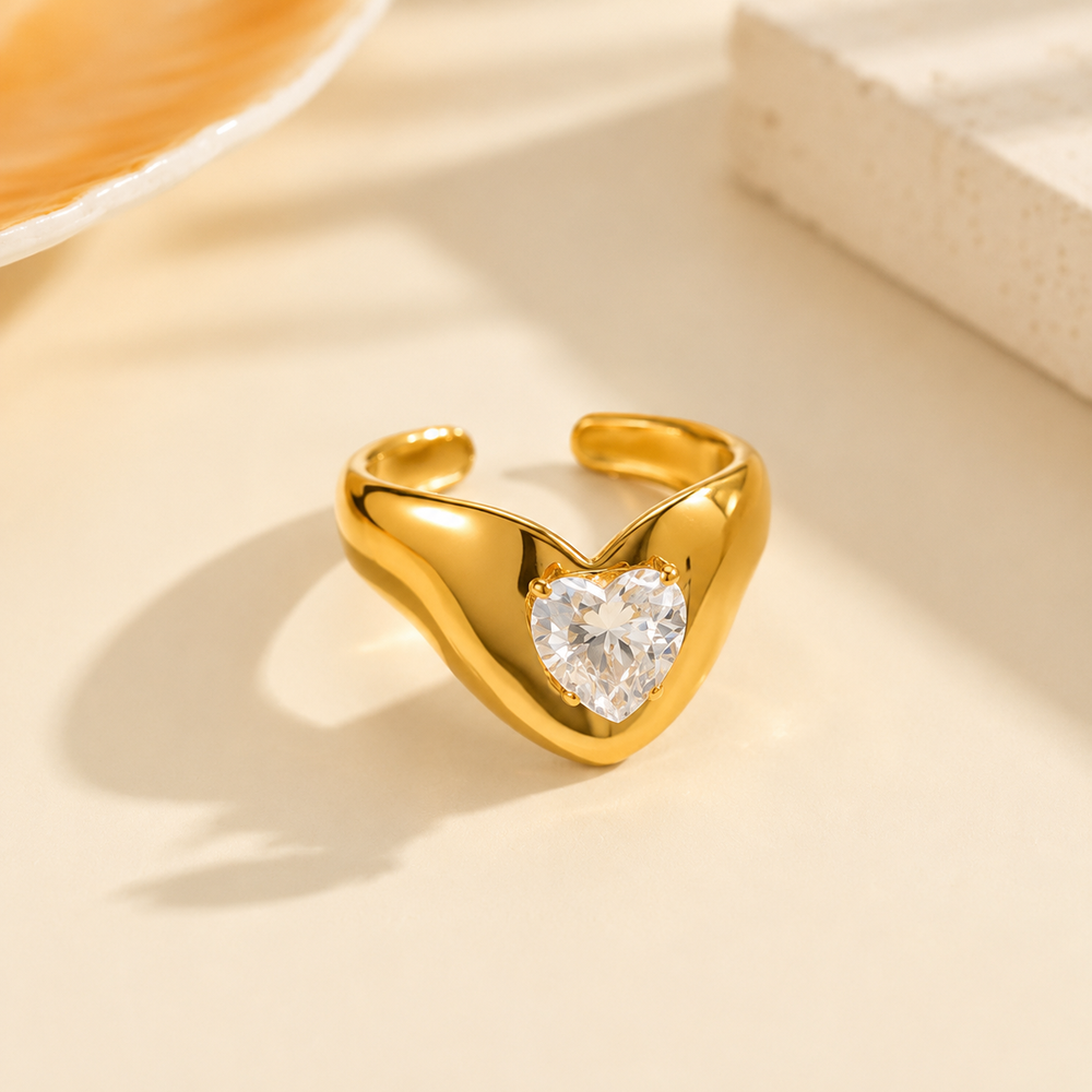 Luxury Editorial Ring Model