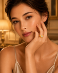 Luxury Editorial Ring Model