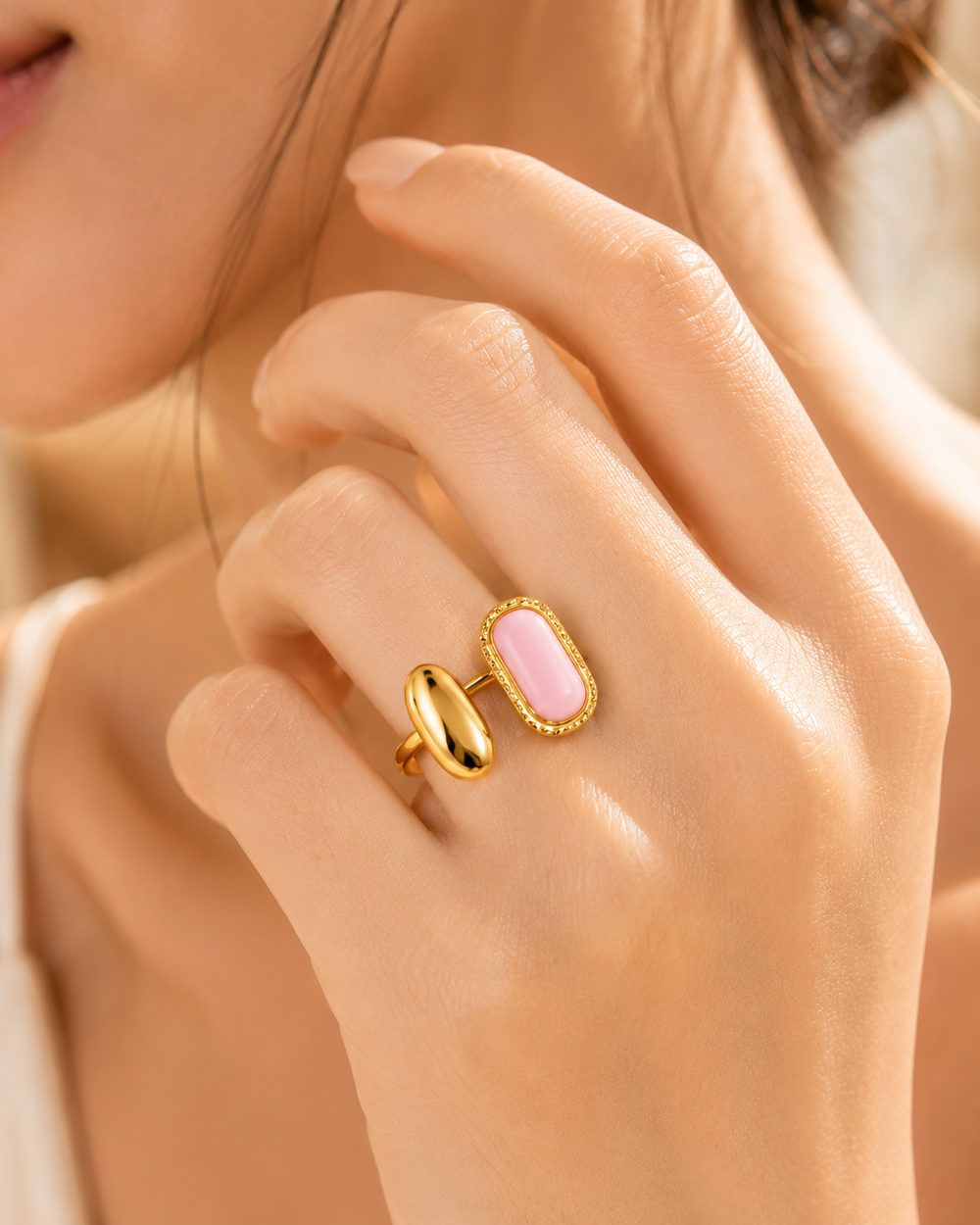 Blush Royale Duo Ring