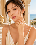 Blush Royale Duo Ring