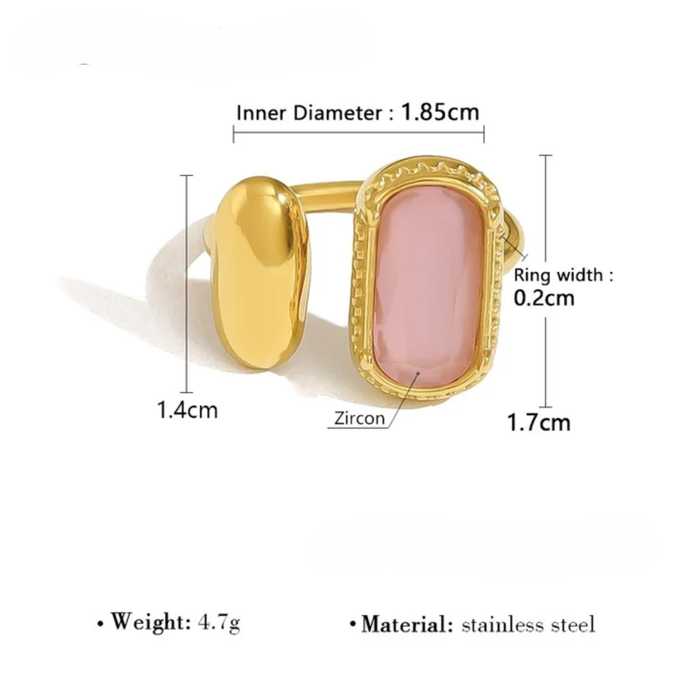 Blush Royale Duo Ring